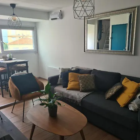 Appartement T2 27M² Meuble Vue Mer, 50M De La Plage Narbonne Exterior foto